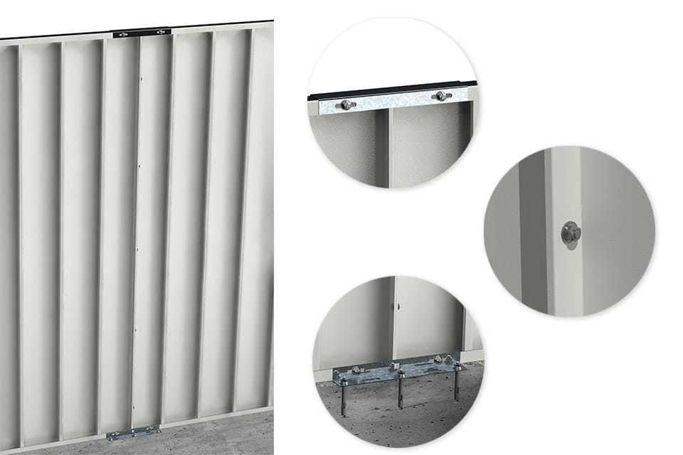 Detaily kotvenia a spoje stien