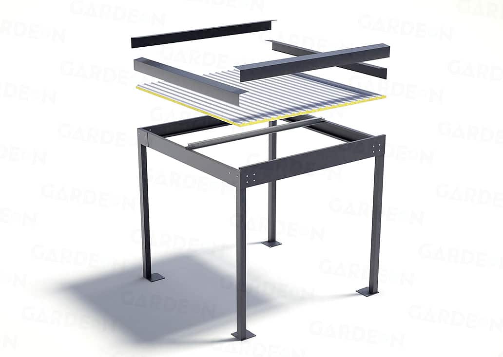 Pergola GARDEON izolovaná