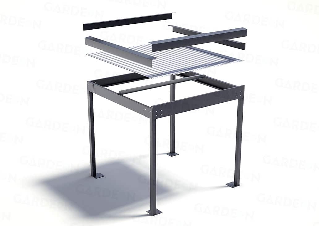 Pergola GARDEON neizolovaná