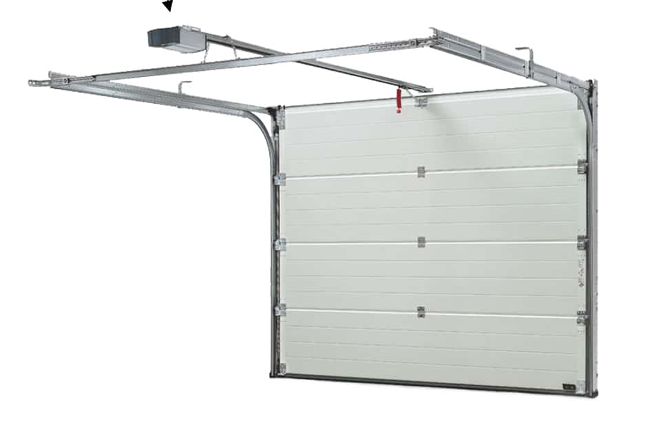 Sekcionálna brána Hőrmann s elektrickým pohonom