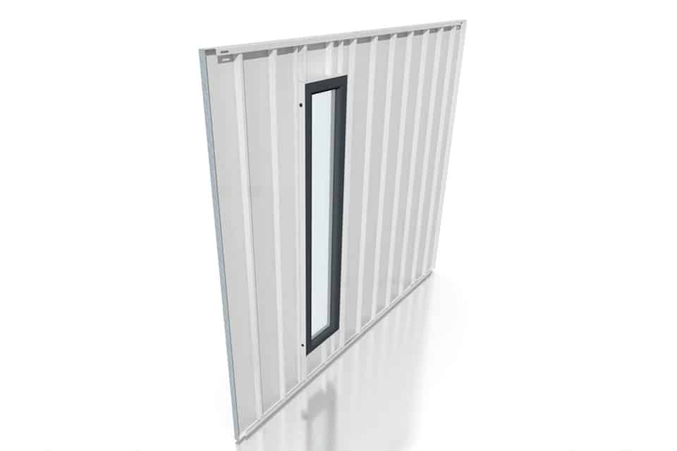 Osadenie svetlíka do steny