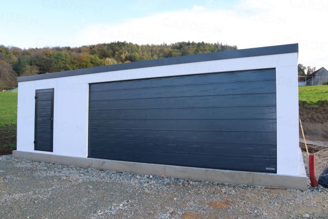 Montovaná garáž pre dve autá na mieru