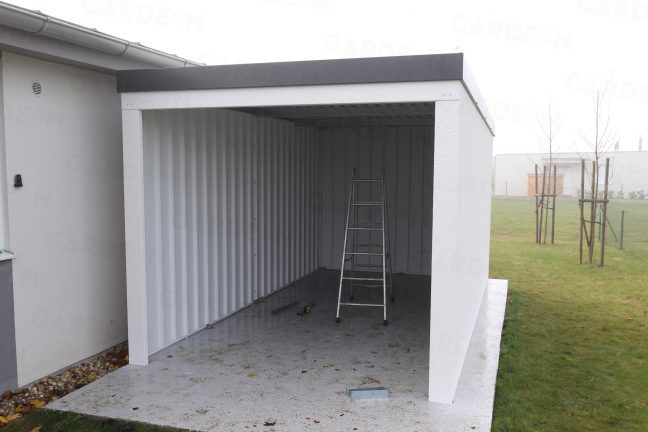 Jednogaráž GARDEON s rovnou strechou