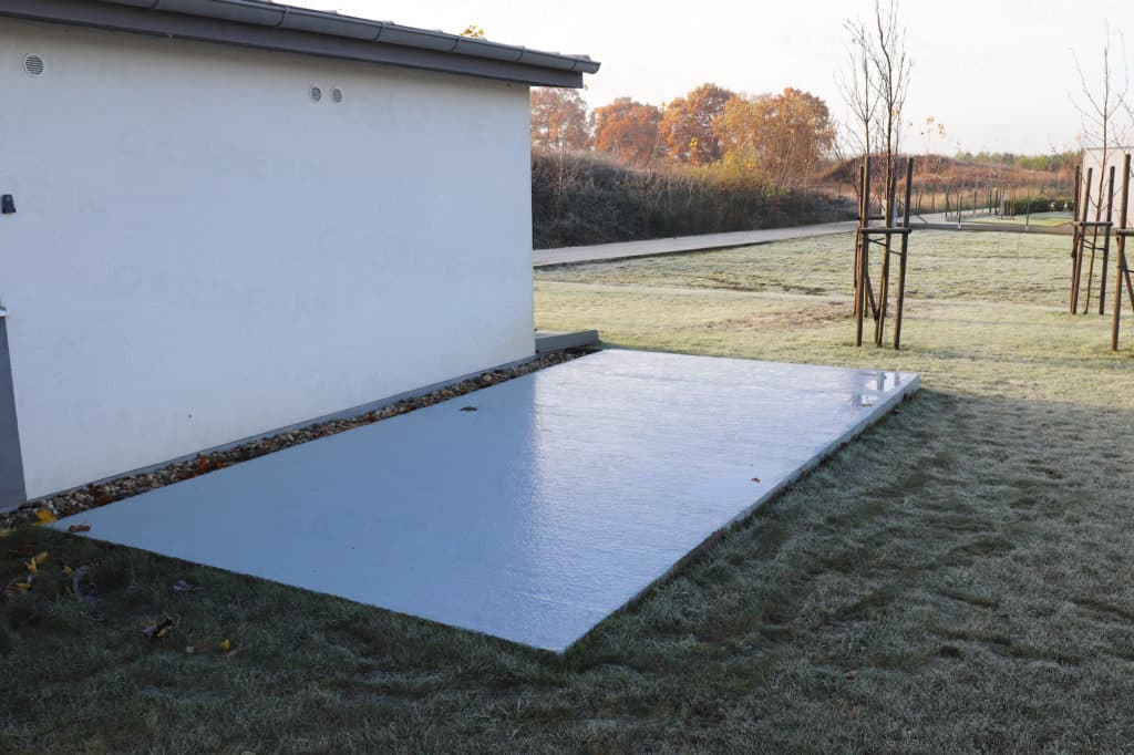 Podklad pod montovanú garáž GARDEON