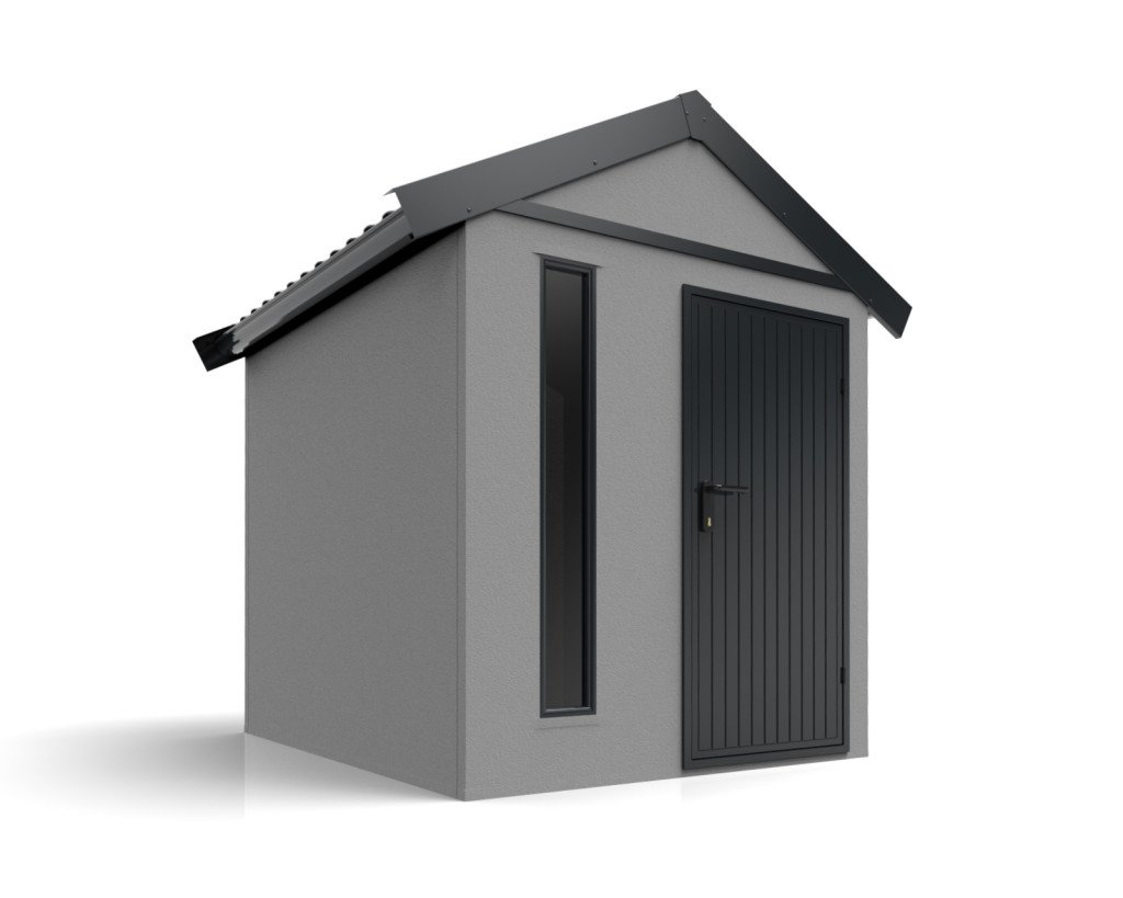 Moderný záhradný domček na náradie