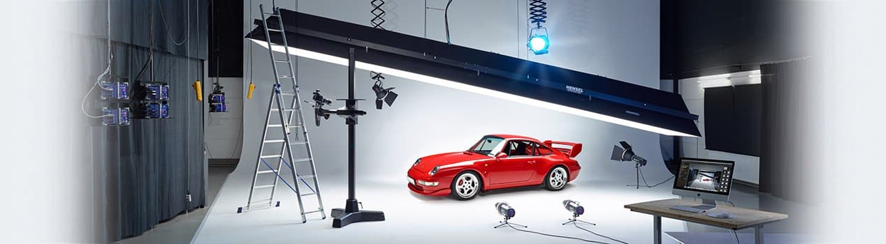 Fotoateliér na fotenie áut