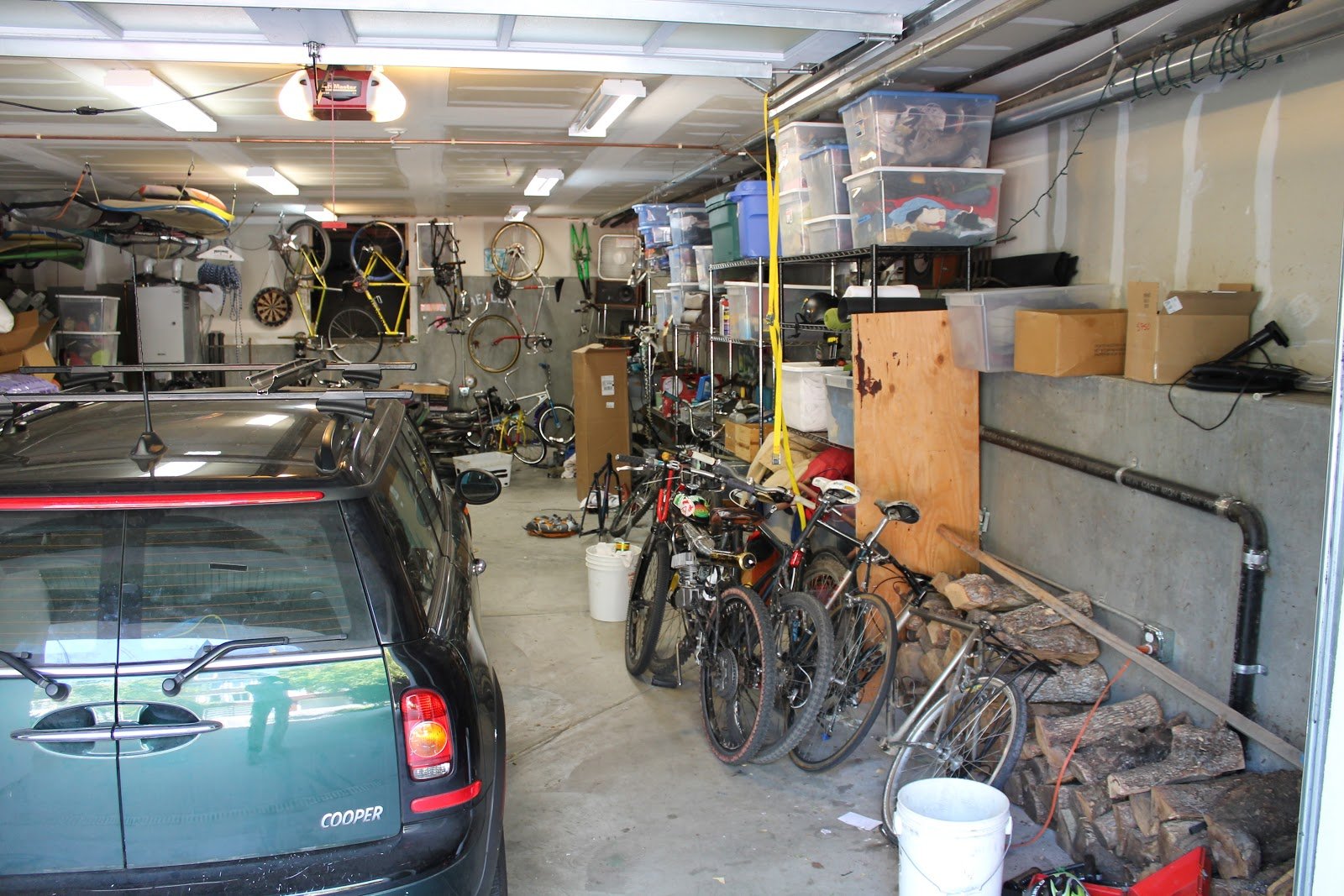 Neporiadok v garáži