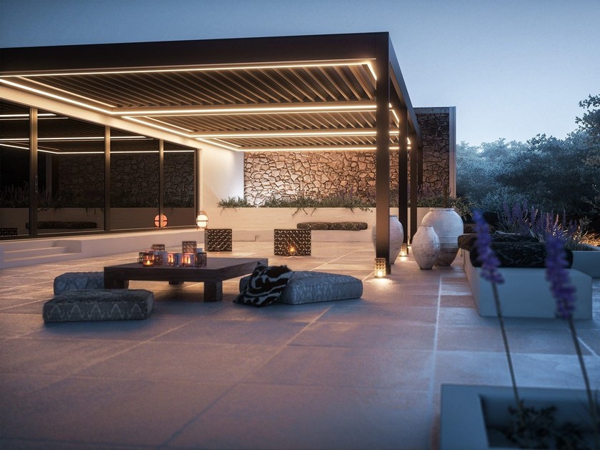 Posedenie pod oblohou na japonský štýl