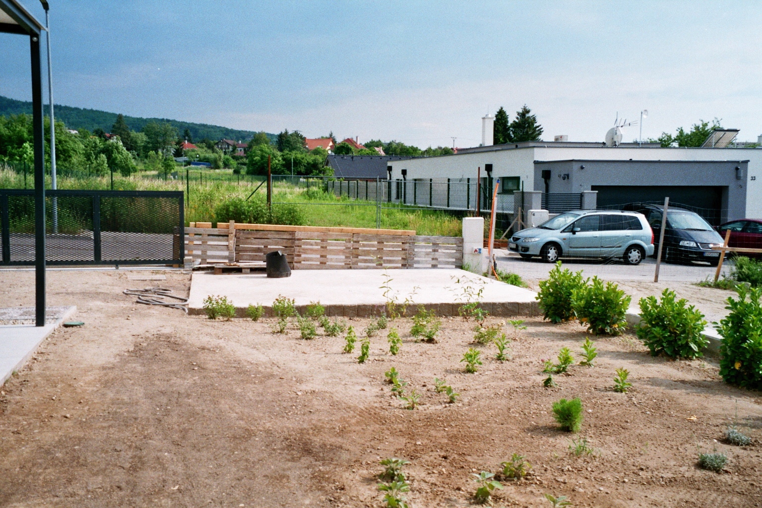 Betónová platňa ako podklad pod záhradný domček