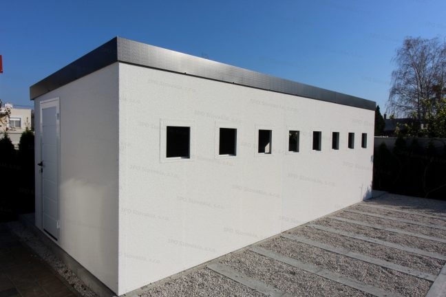 Záhradný domček pre chovateľov vtáčikov