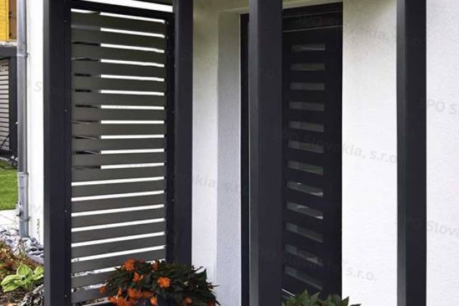 Moderné prestrešenie vchodu SIEBAU