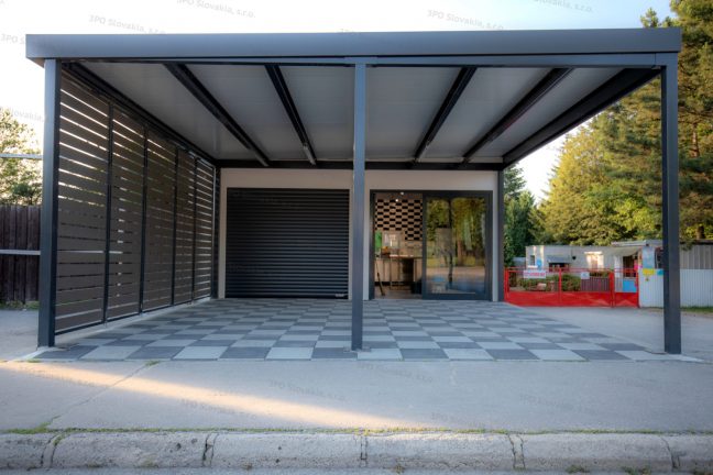 Montovaná prevádzka rýchleho občerstvenia kebab a zmrzliny v Turčianskych Tepliciach