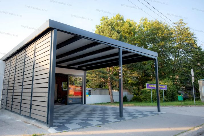 Montovaná prevádzka rýchleho občerstvenia kebab a zmrzliny v Turčianskych Tepliciach