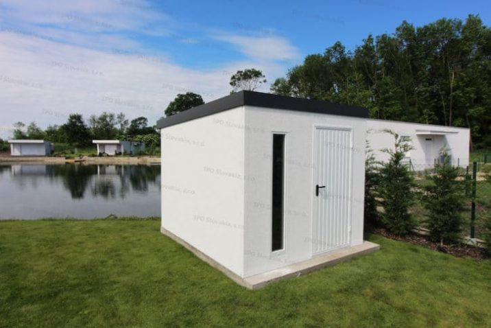 Záhradný domček GARDEON s antracitovou strechou