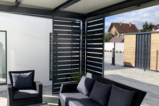 Montovaná pergola GARDEON na záhradné posedenie