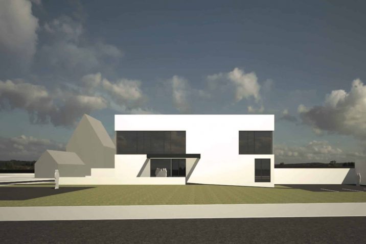 Návrh budovy 3PO SLOVAKIA, s.r.o.