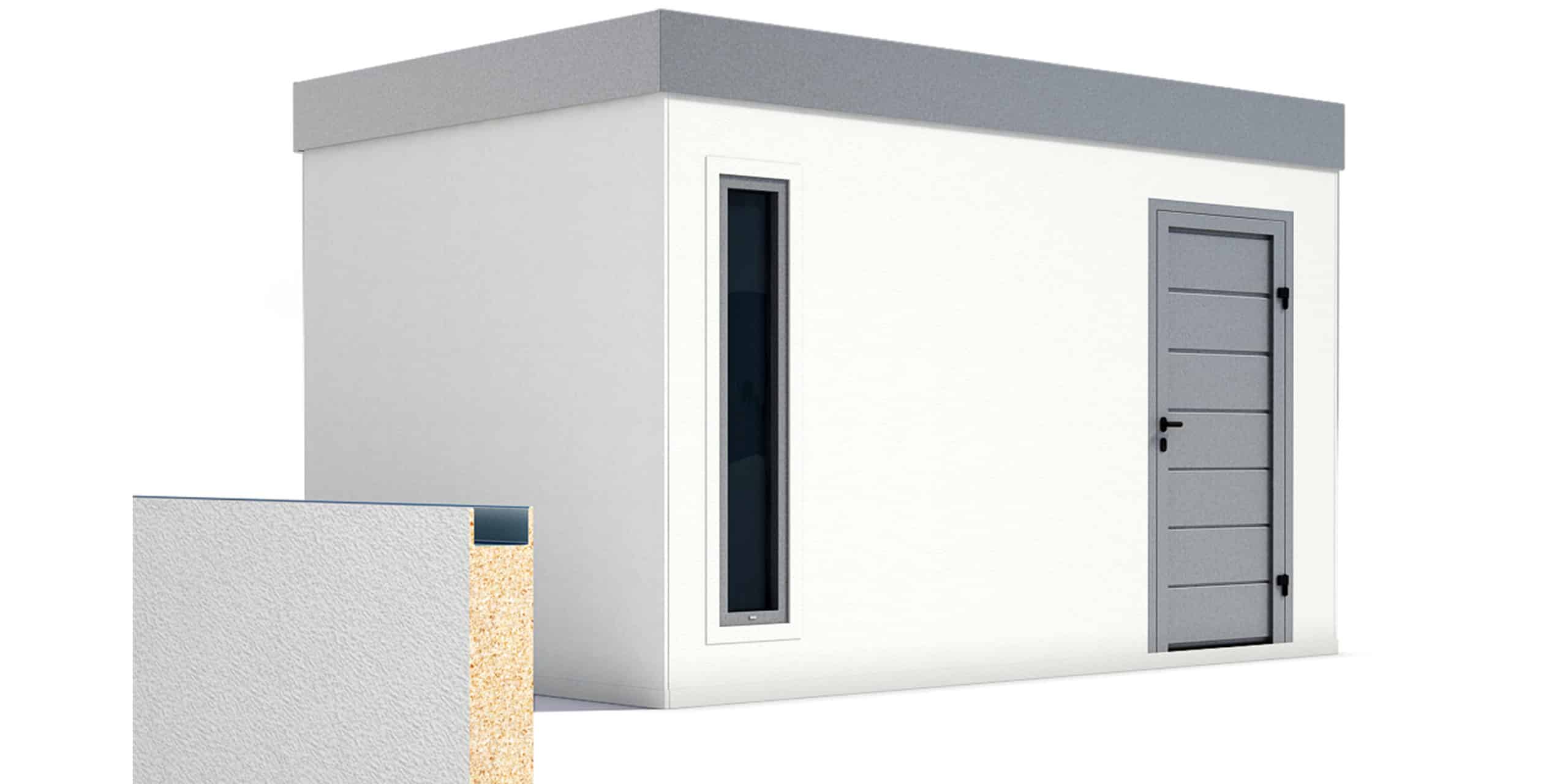 Izolovaný záhradný domček