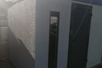 Opravený záhradný domček GARDEON po požiari