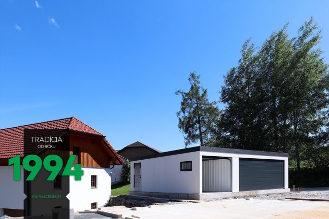 Montovaná garáž GARDEON pre tri autá