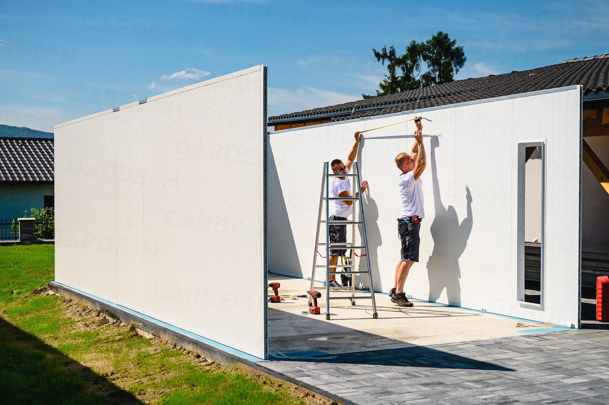 Montáž garáže GARDEON