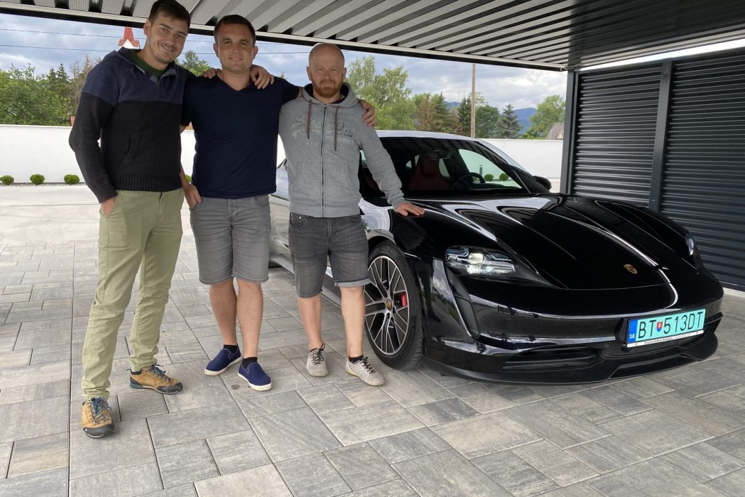 Rasťo Chvála, Marek Choleva v showroome GARDEON