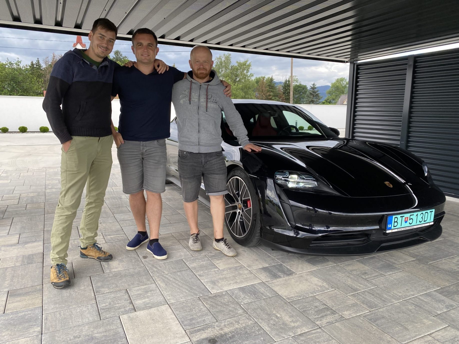 Rasťo Chvála, Marek Choleva v showroome GARDEON