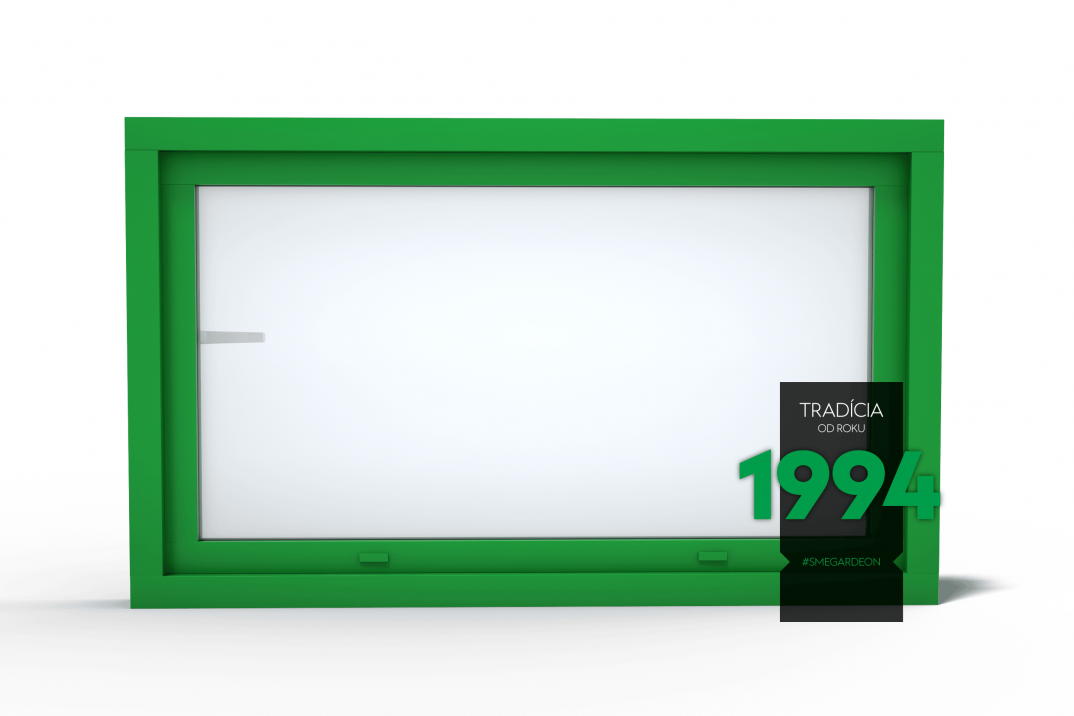 Okno GARDEON v gardeon zelenej farbe