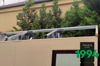 Montáž sedlovej strechy