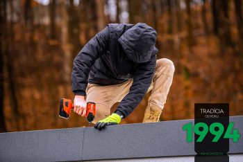 Vŕtanie atiky a strechy