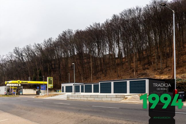 Radová montovaná garáž pri Slovnafte