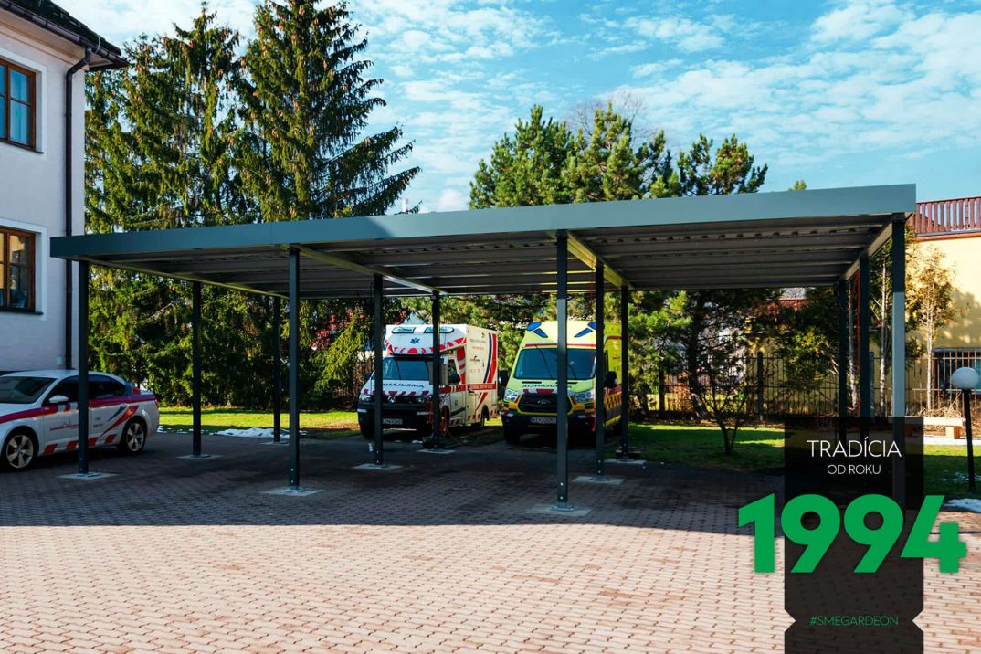 Prístrešok pre sanitky v Martine