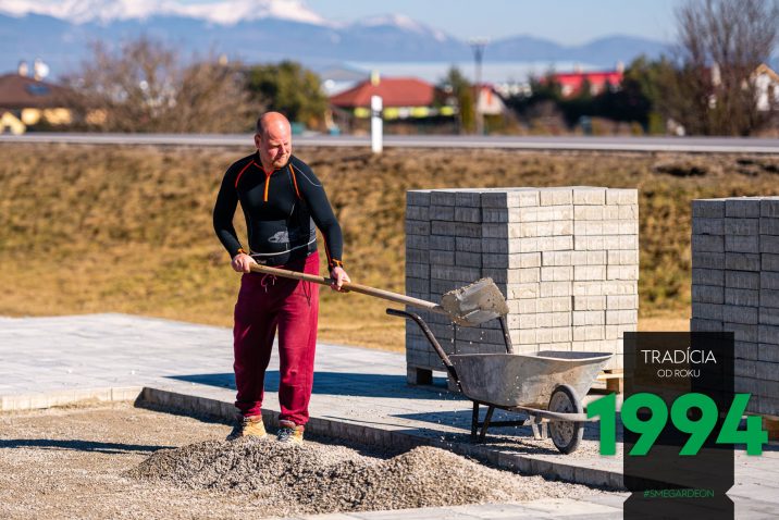 Príprava podkladu betónom