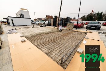 Príprava podkladu na stavby