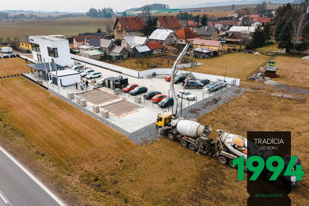 Betónovanie vo firme GARDEON