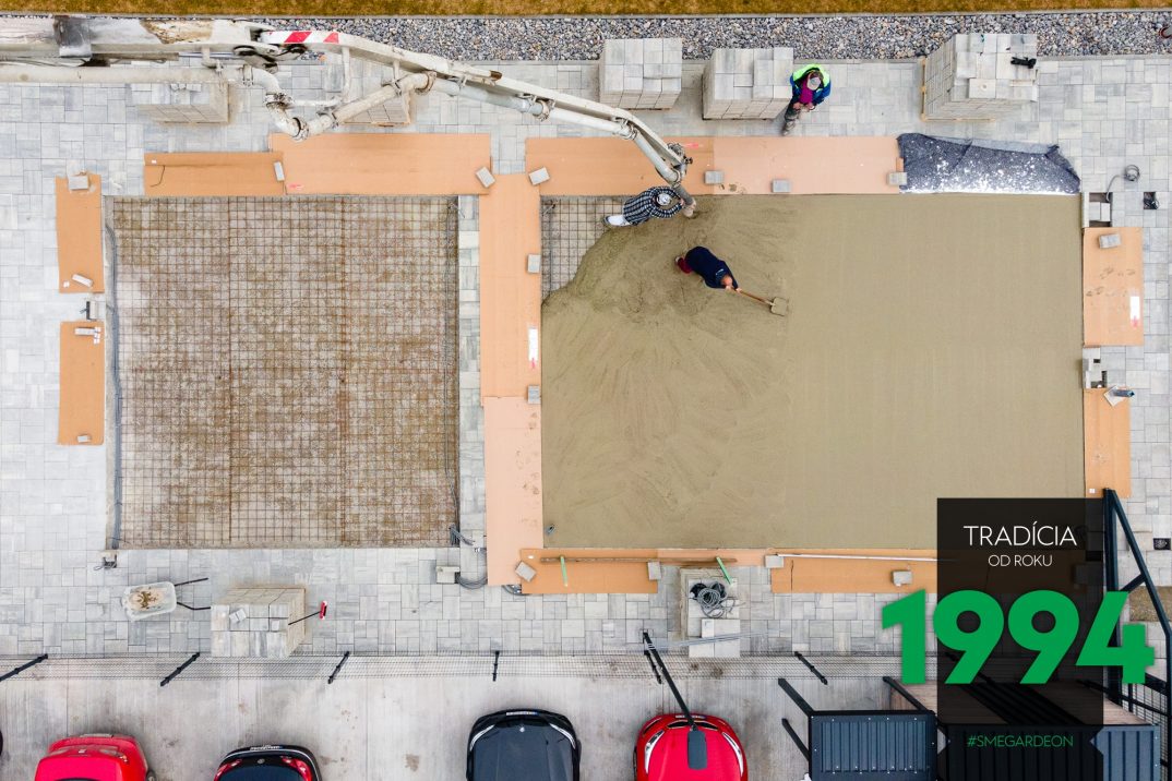 Betónovanie v GARDEoNe