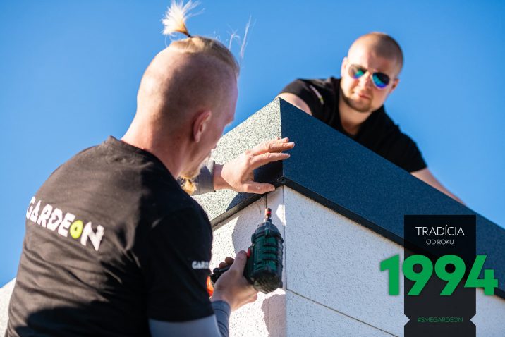 Upevnenie atiky na garáž