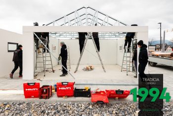 Oceľová konštrukcia domčeka