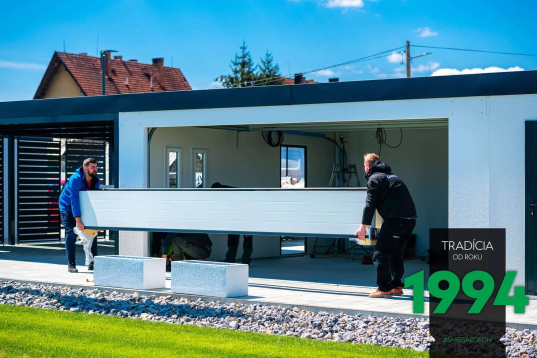 Garážová brána Hörmann pre atypickú garáž GARDEON