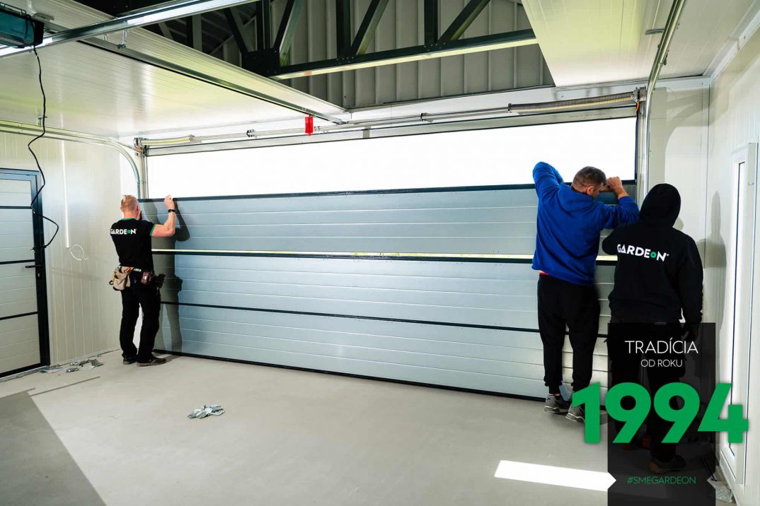Montáž garážovej brány