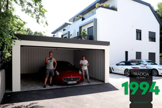 Dvojgaráž s neizolovanými stenami