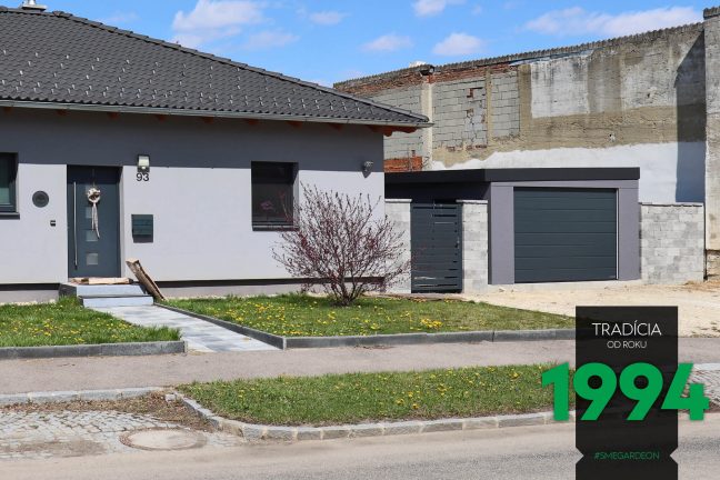Garáž pre jedno auto pri dome