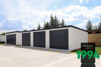 Radová garáž pre tri autá