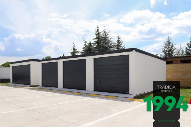 Radová garáž pre tri autá