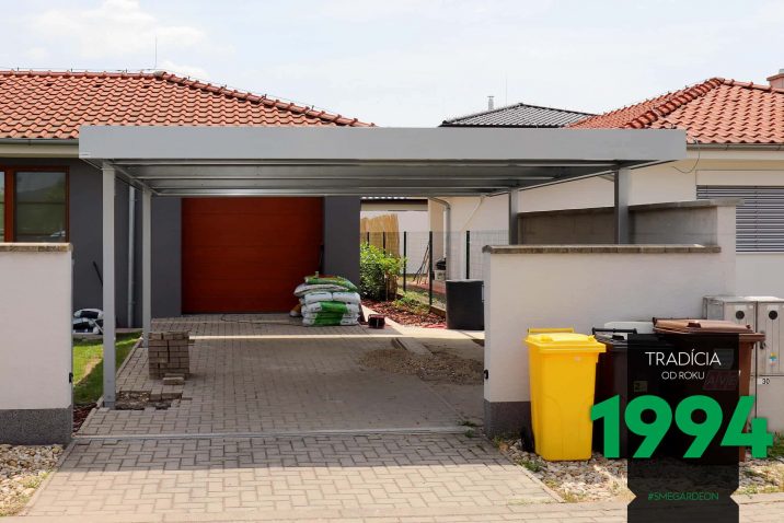 Prístrešok SIEBAU pre dve autá