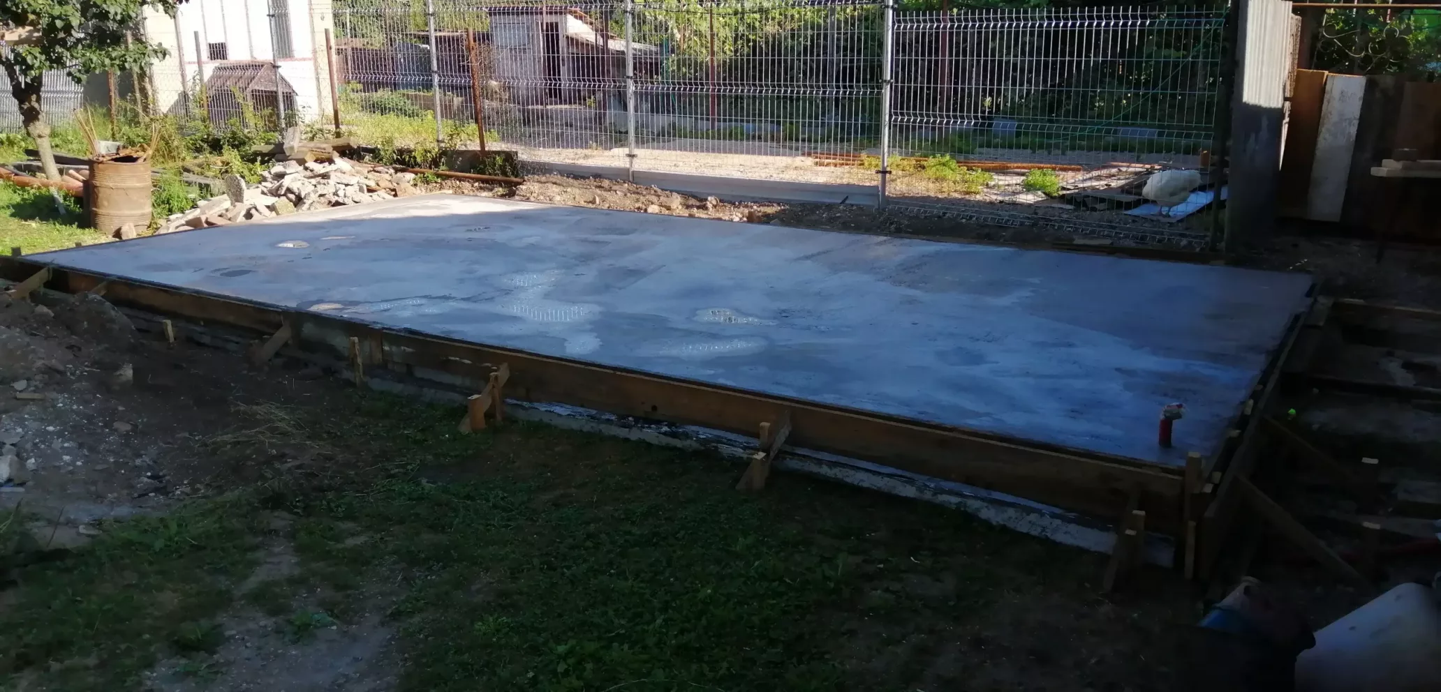 Podklad pod záhradný domček