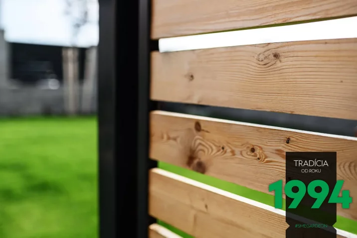 Detail na výplne pergoly