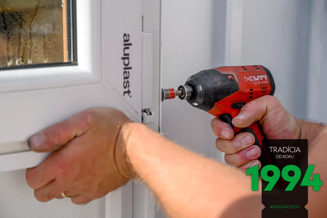 Detail na vŕtanie okna