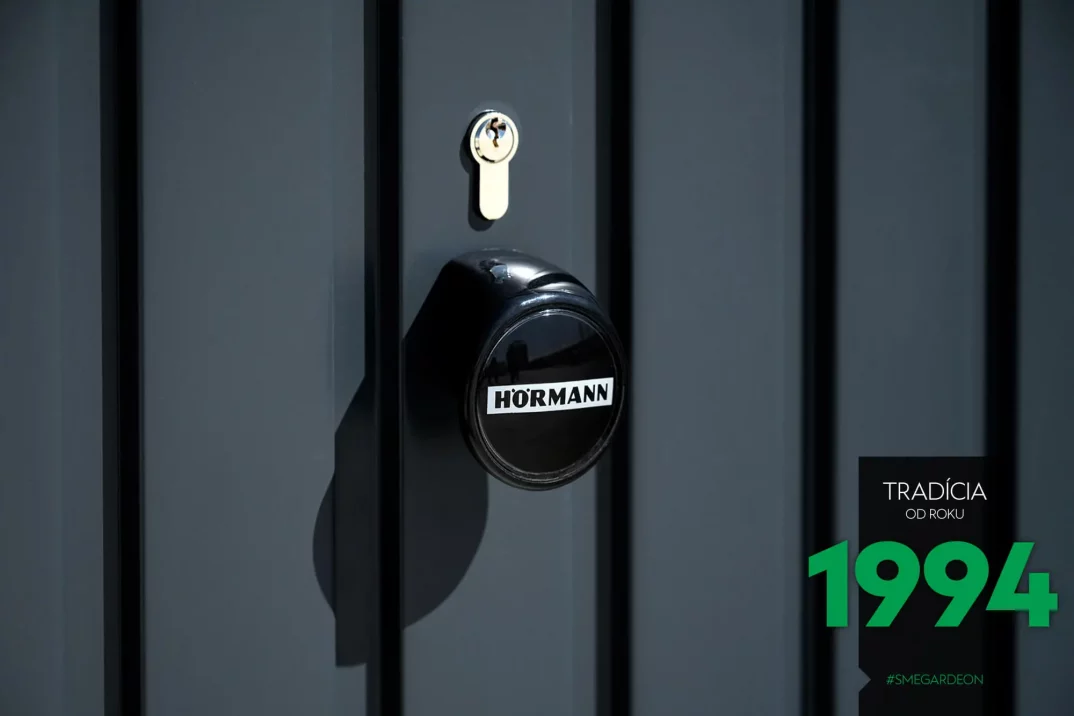 Detail na kľúč od brány Hörmann