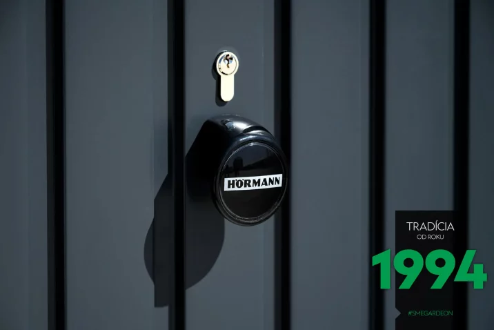 Detail na kľúč od brány Hörmann
