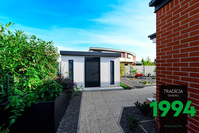 Záhradný domček na záhrade